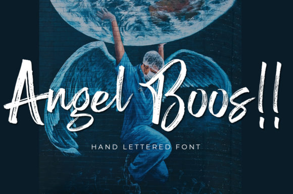 Angel Boos: A Quirky Handwritten Font for Engaging Visuals