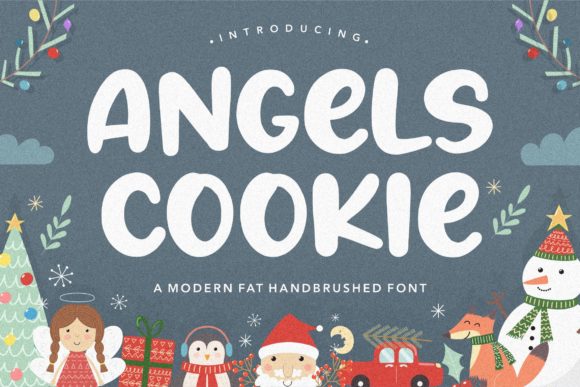 Angels Cookie: A Font for Eye-Catching Campaigns