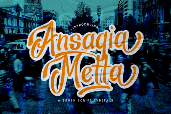 Ansagia Metta: A Handwritten Font for Engaging Brand Stories