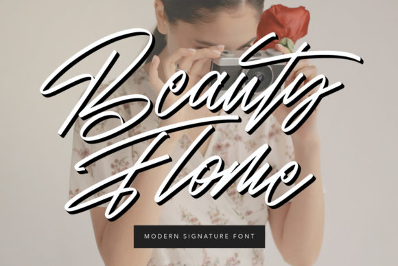 Beauty Flome: A Handwritten Font for Elegant Web Design