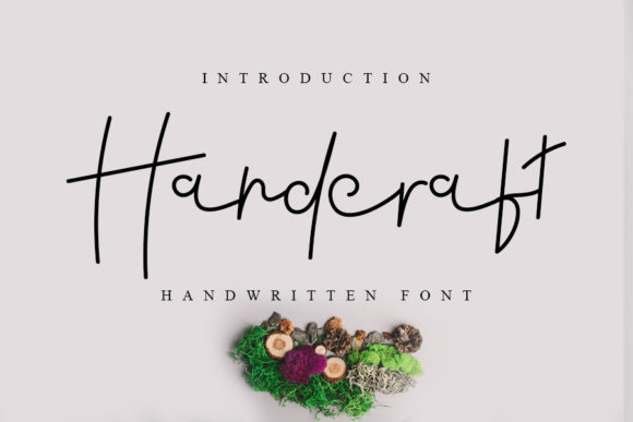 Bring Charm to Your Creations with Handcraft Font