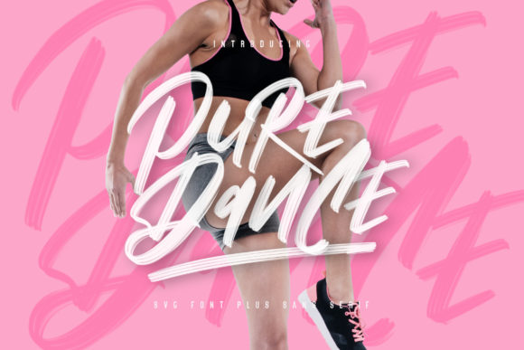 Bring Charm to Your Creations with Pure Dance Font