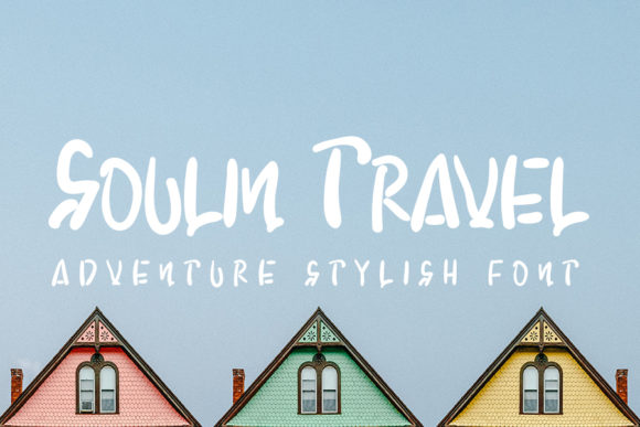 Bring Charm to Your Creations with Soulin Travel Font