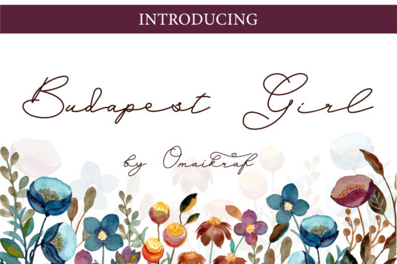 Budapest Girl: A Delicate Script Font for Engaging Campaigns
