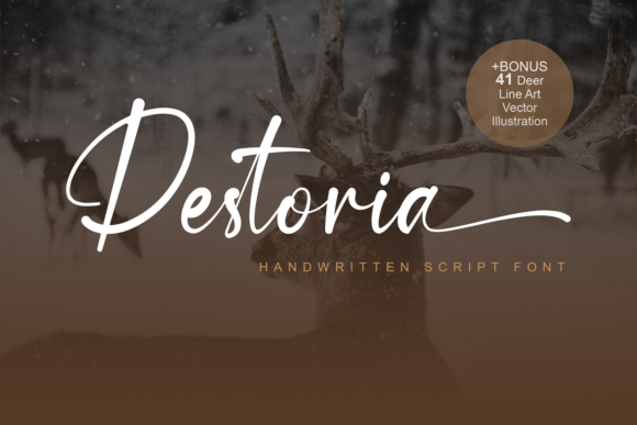 Destoria: The Perfect Handwritten Font for Your Brand