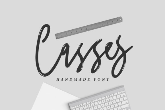 Discover Casses: A Handwritten Font for Creative Web Design