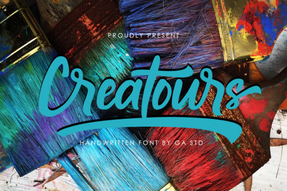Discover Creatours: A Handwritten Font for Editorial Elegance