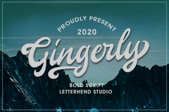Discover Gingerly: A Charming Script Font for Branding