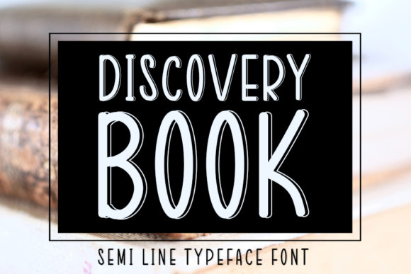 Discover the Charm of Discovery Book Font