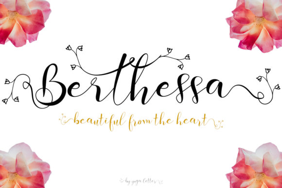 Discovering Berthessa: A Graceful Script Font for Editorial Design