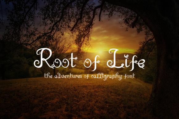 Discovering Root of Life: A Font for Elegant Design