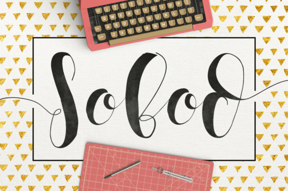 Elevate Your Brand with Sobod: A Handwritten Font