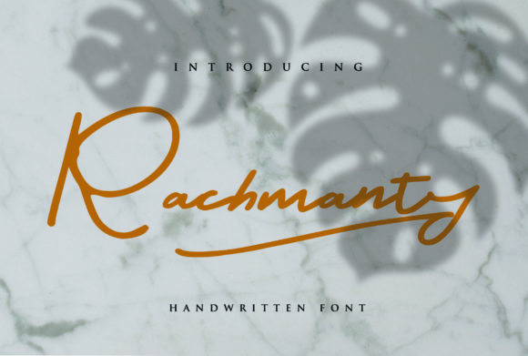 Elevate Your Handmade Creations with Rachmanty Font