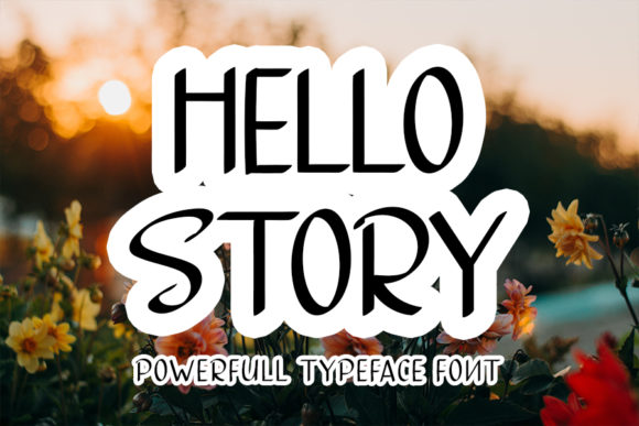 Enhance Your Brand with Hello Story Font