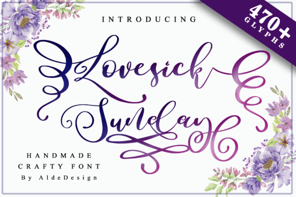 Enhance Your Brand with Lovesick Sunday Font
