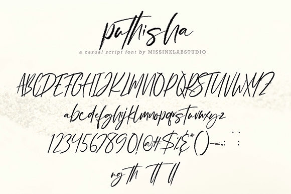 Enhance Your Brand with Puthisha: A Premium Handwritten Font