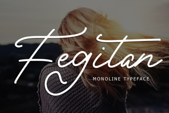 Fegitan: An Elegant Script Font for Web Design