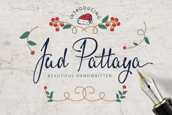 Jud Pattaya: A Script Amp Font for Creative Projects