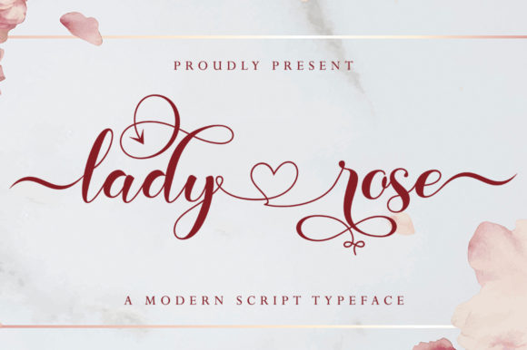 Lady Rose: A Dreamy Handwritten Font for Captivating Campaigns