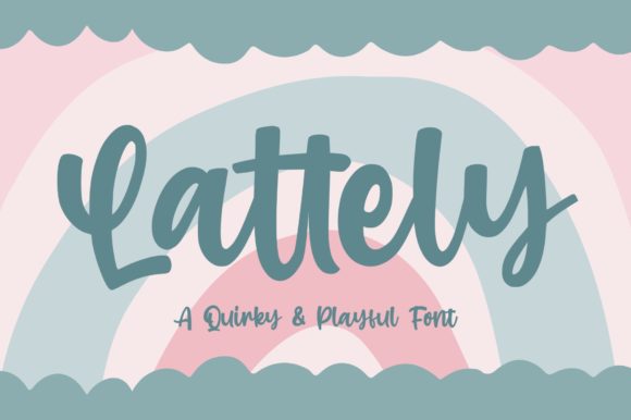 Lattely: A Playful Handwritten Font for Engaging Campaigns