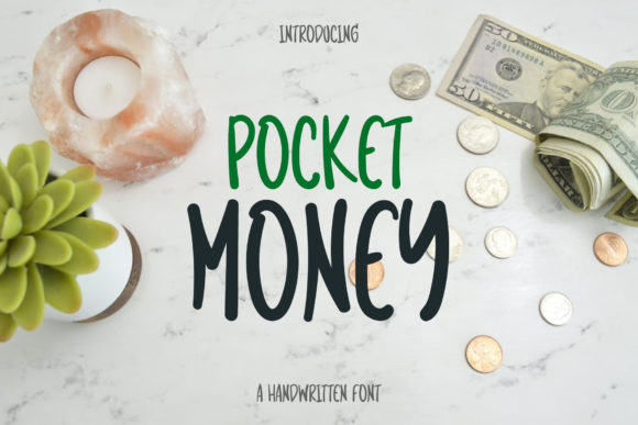 Pocket Money: A Versatile Handwritten Font for Editorial Design