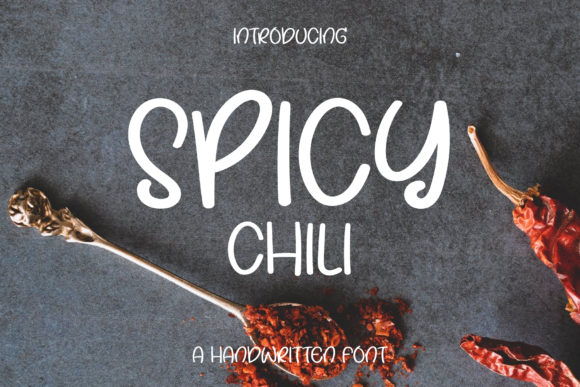 Spicy Chili: A Versatile Handwritten Font for Creative Branding