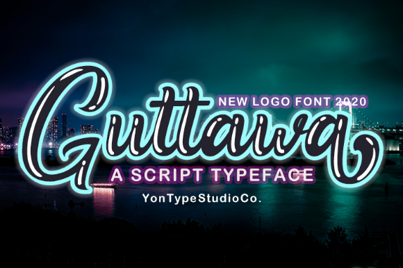 Transform Your Brand with Guttawa: A Bold and Fun Handwritten Font