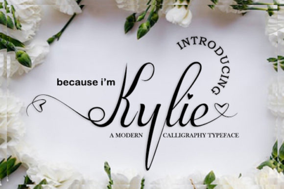 Transform Your Brand with Kylie: A Stylish Script Font