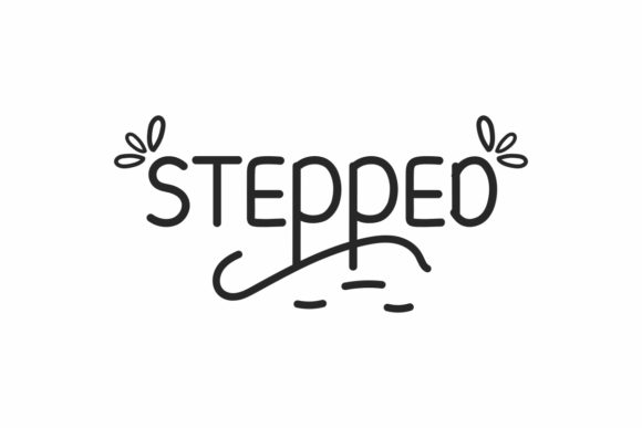 Transform Your Brand with Stepped: A Handwritten Font