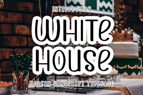 White House: A Handwritten Font for Polished Branding